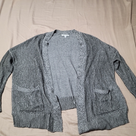 Relaxed fit grey America Eagle cardigan - Picture 2 of 3